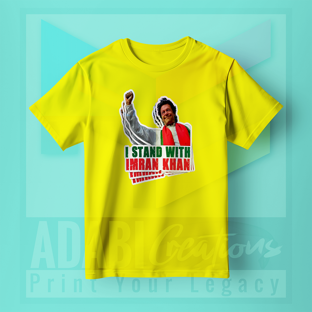Imran Khan Picture T-Shirt || Design # 05