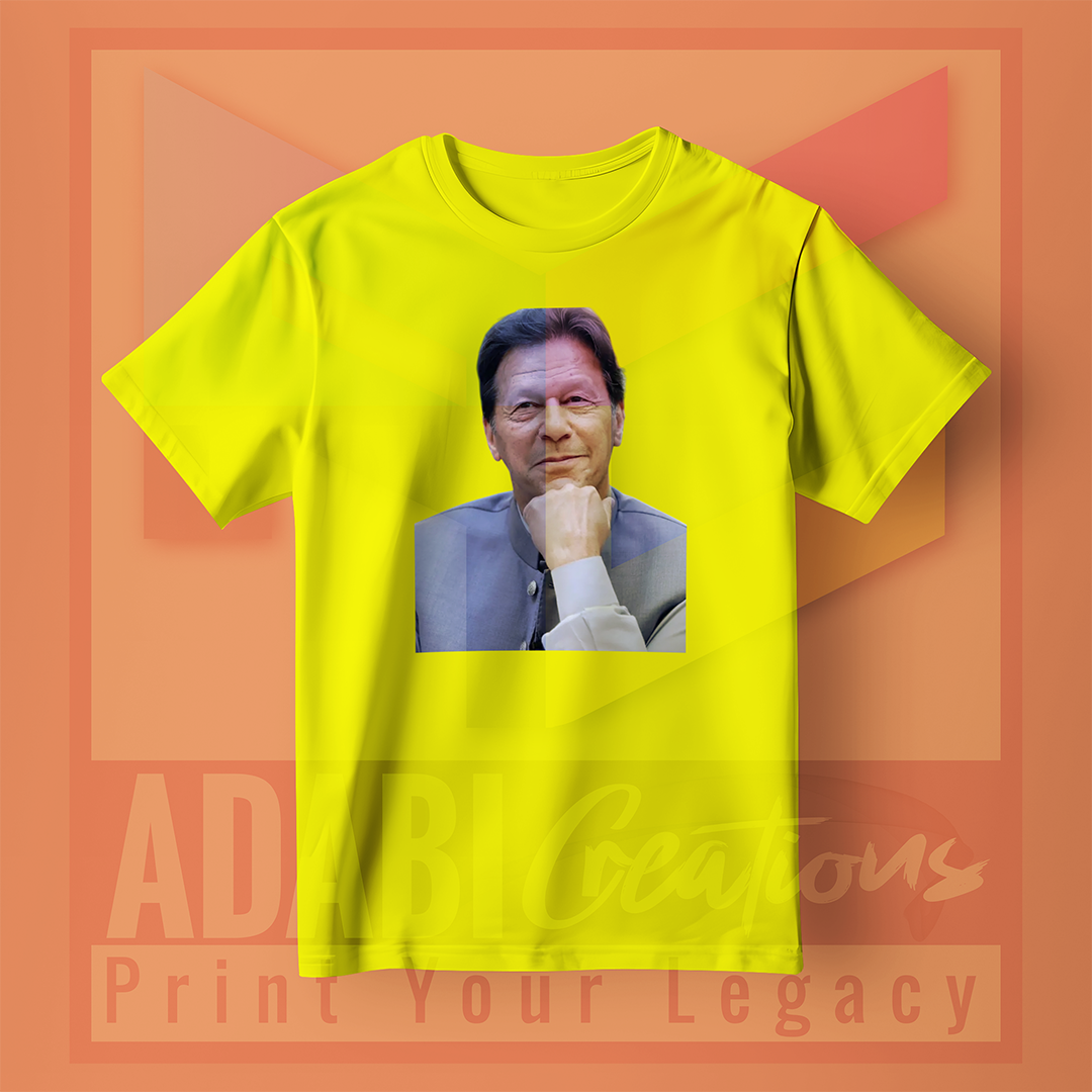 Imran Khan Picture T-Shirt || Design # 02