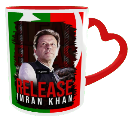 Imran Khan PTI Qaidi No. 804 Mug - Design # 03