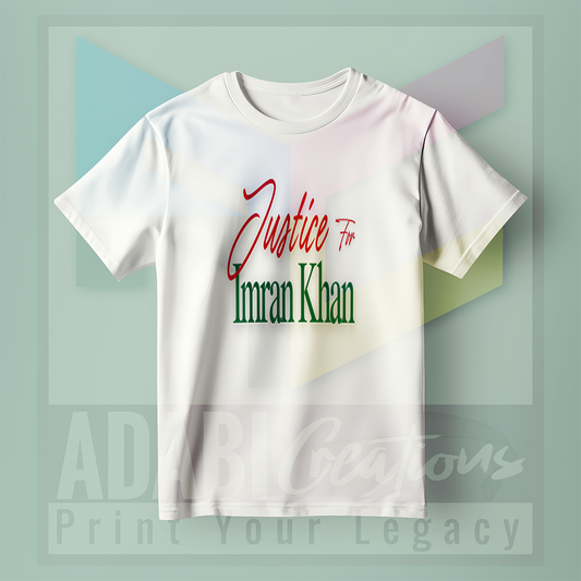 Imran Khan Picture T-Shirt || Design # 07