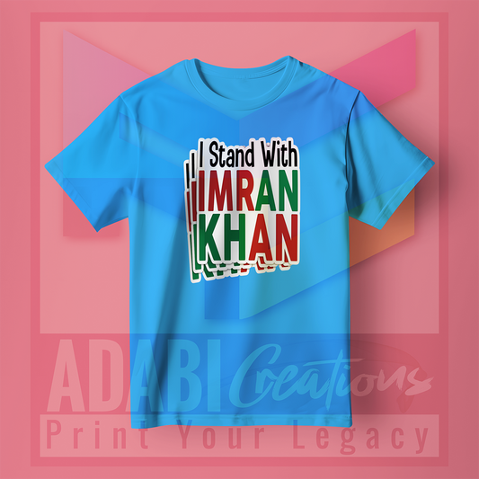 Imran Khan Picture T-Shirt || Design # 04