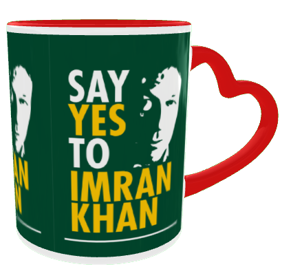 Imran Khan PTI Qaidi No. 804 Mug - Design # 05