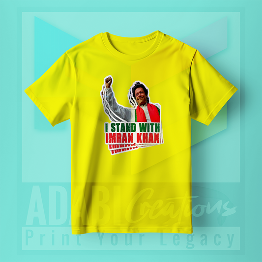 Imran Khan Picture T-Shirt || Design # 05