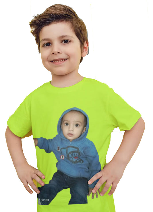 Kids Customized T Shirt - Best Quality Soft Cotton - Design #06