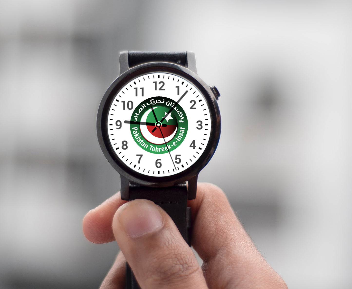 Politicial Design Wirst Watches - Best Quaity - PTI Logo #08